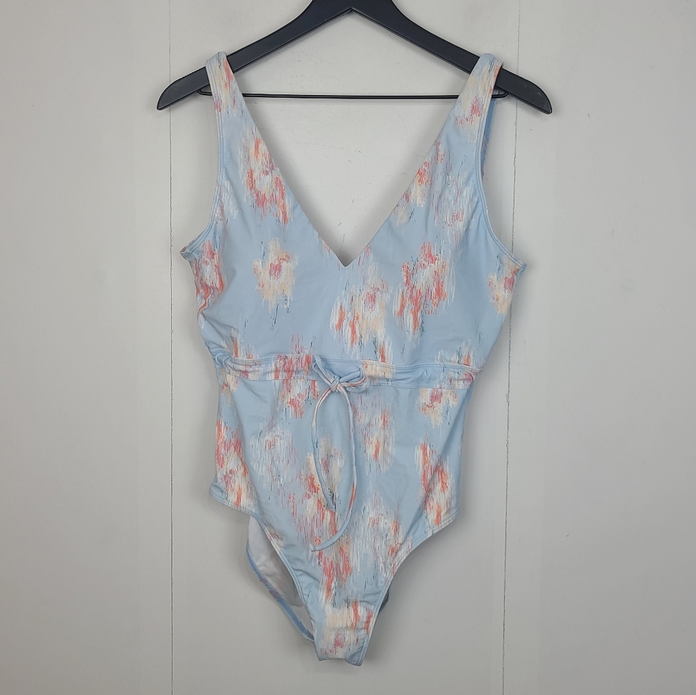 Summersalt Pale Blue Printed One Piece Size 10